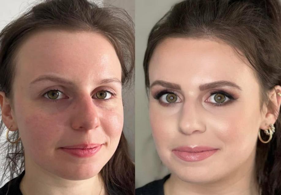 Makijaż dzienny w Szczecinie - naturalna metamorfoza podkreślająca urodę klientki