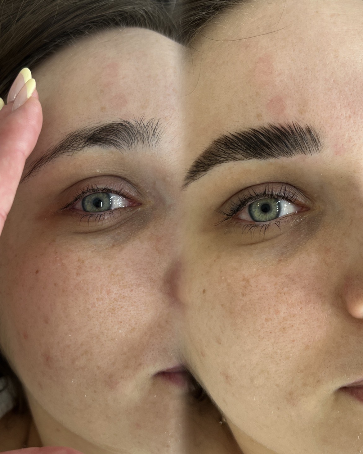 Przebieg zabiegu liftingu rzęs w studio w Szczecinie